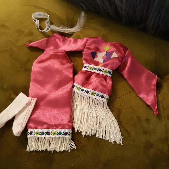 rock flowers vintage Other - ROCK FLOWERS 70's INDIAN DOLL OUTFIT VINTAGE